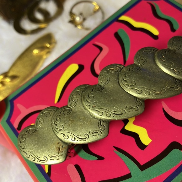 Vintage Danforth Pewter Hair Clip - Picture 3 of 9